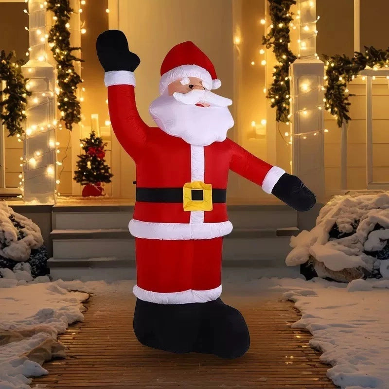 2.4‑meter inflatable waving Santa