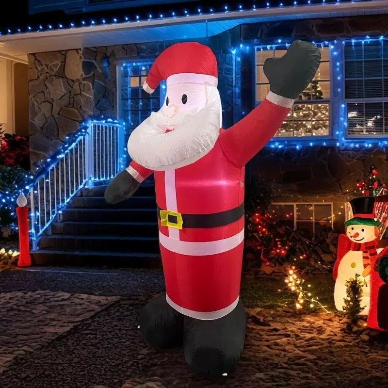1.8‑meter inflatable waving Santa