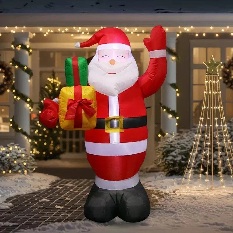 1.2‑meter inflatable waving Santa