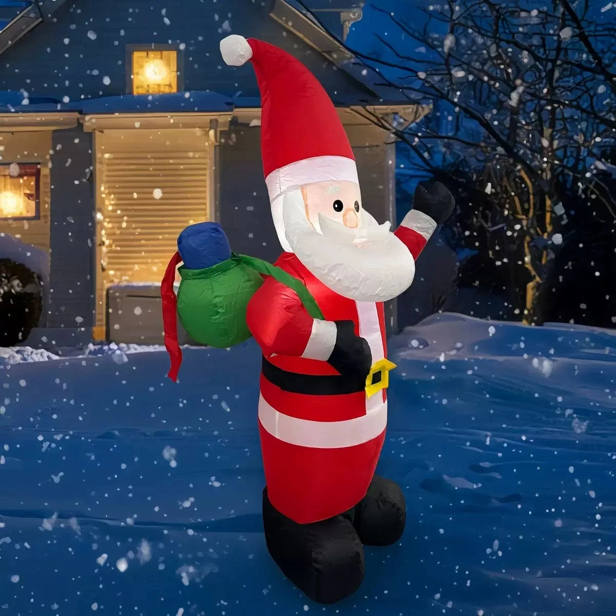 1.2‑meter inflatable waving Santa