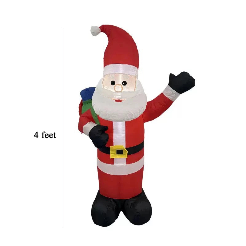 1.2‑meter inflatable waving Santa