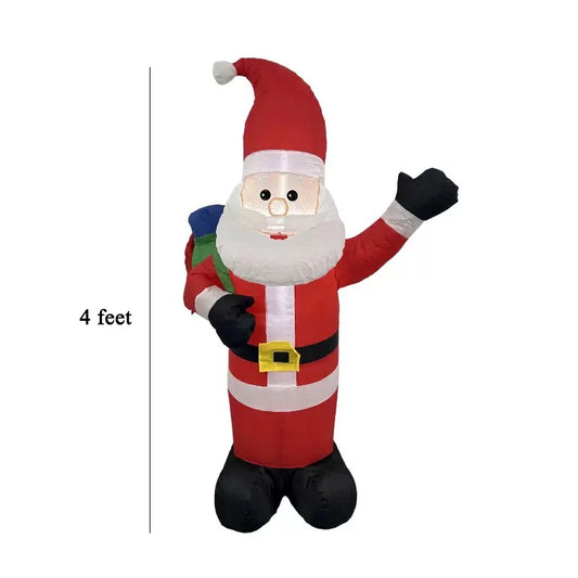 1.2‑meter inflatable waving Santa