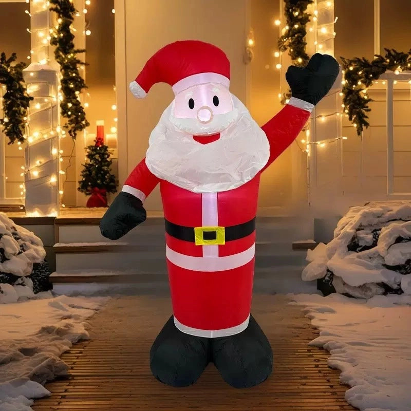 1.8‑meter inflatable waving Santa