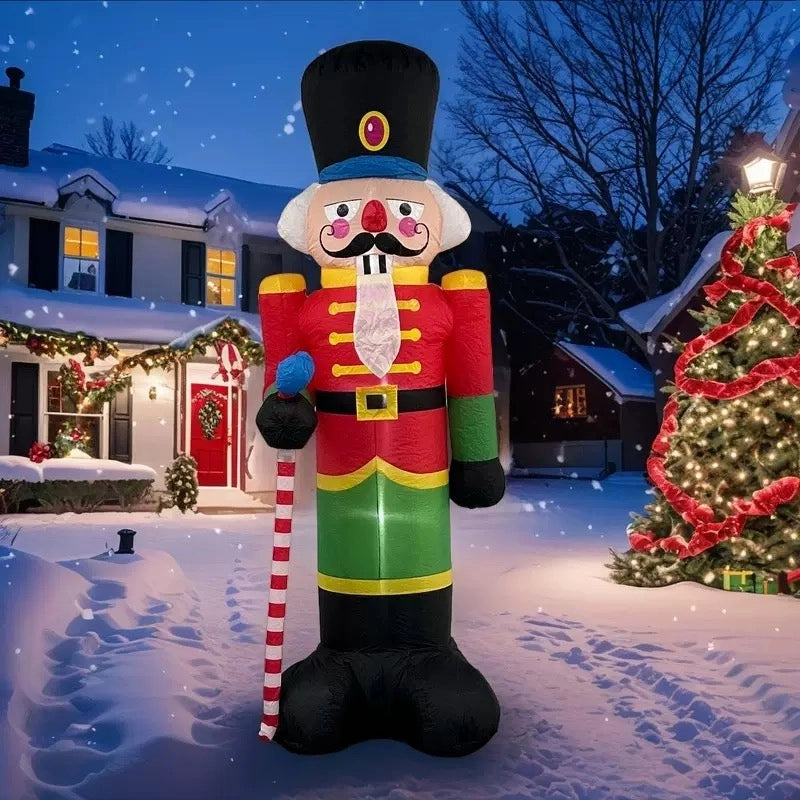 2.4‑meter inflatable waving Santa