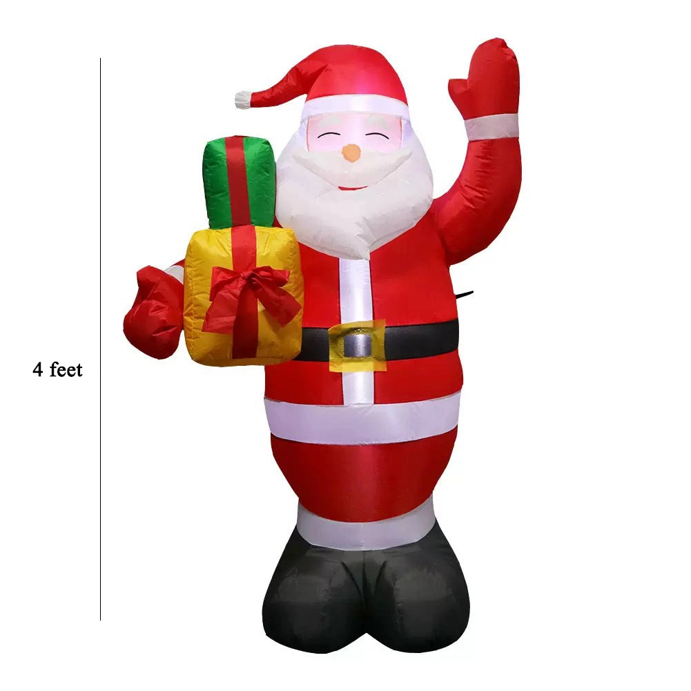 1.2‑meter inflatable waving Santa