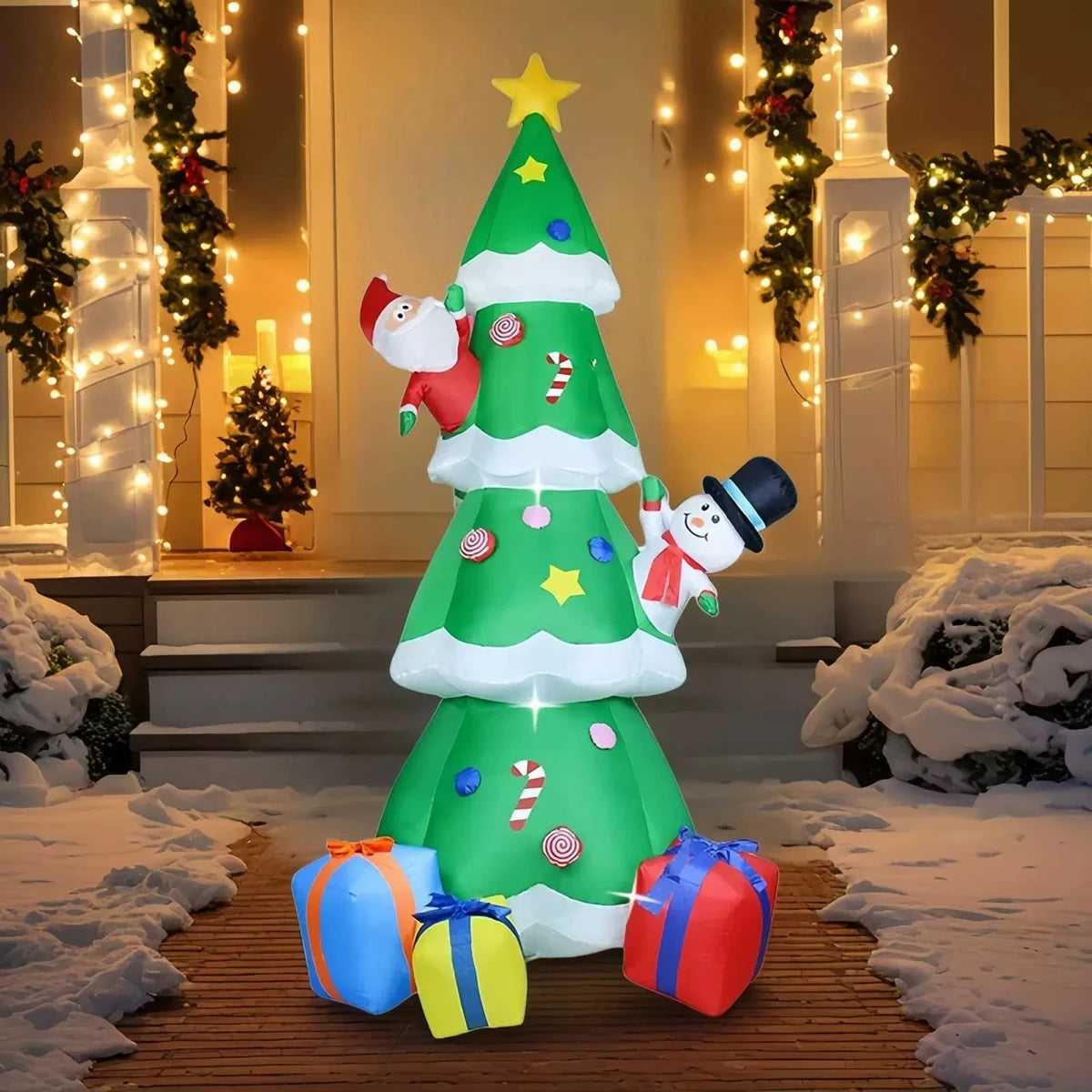 2.4‑meter inflatable Christmas tree