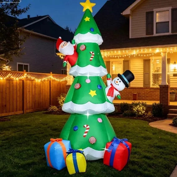 2.4‑meter inflatable Christmas tree
