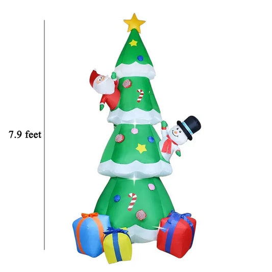 2.4‑meter inflatable Christmas tree